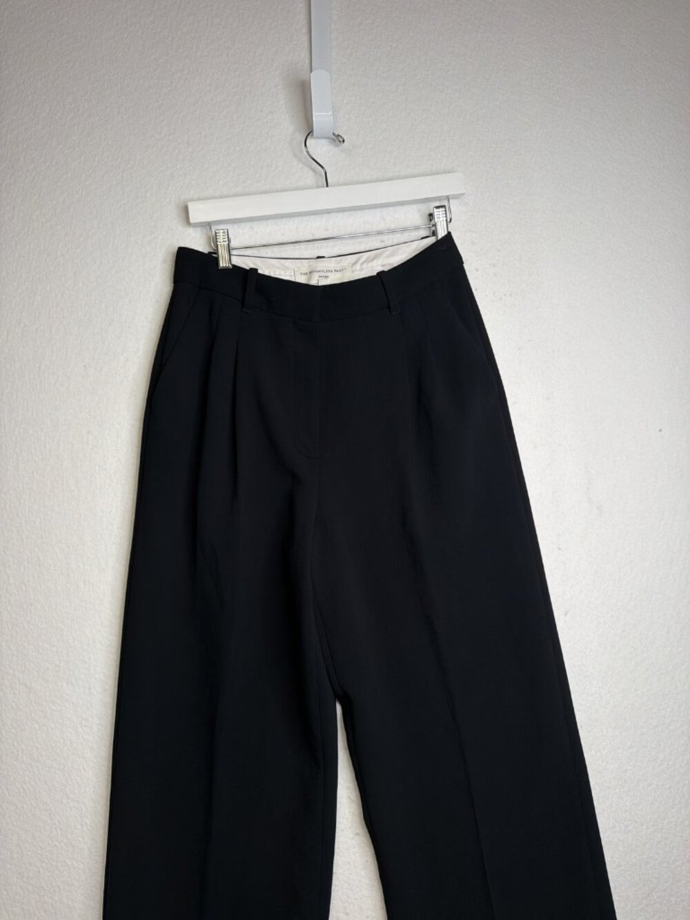 Aritzia The Effortless Pant Black Wide Leg Trousers - Picture 3 of 5